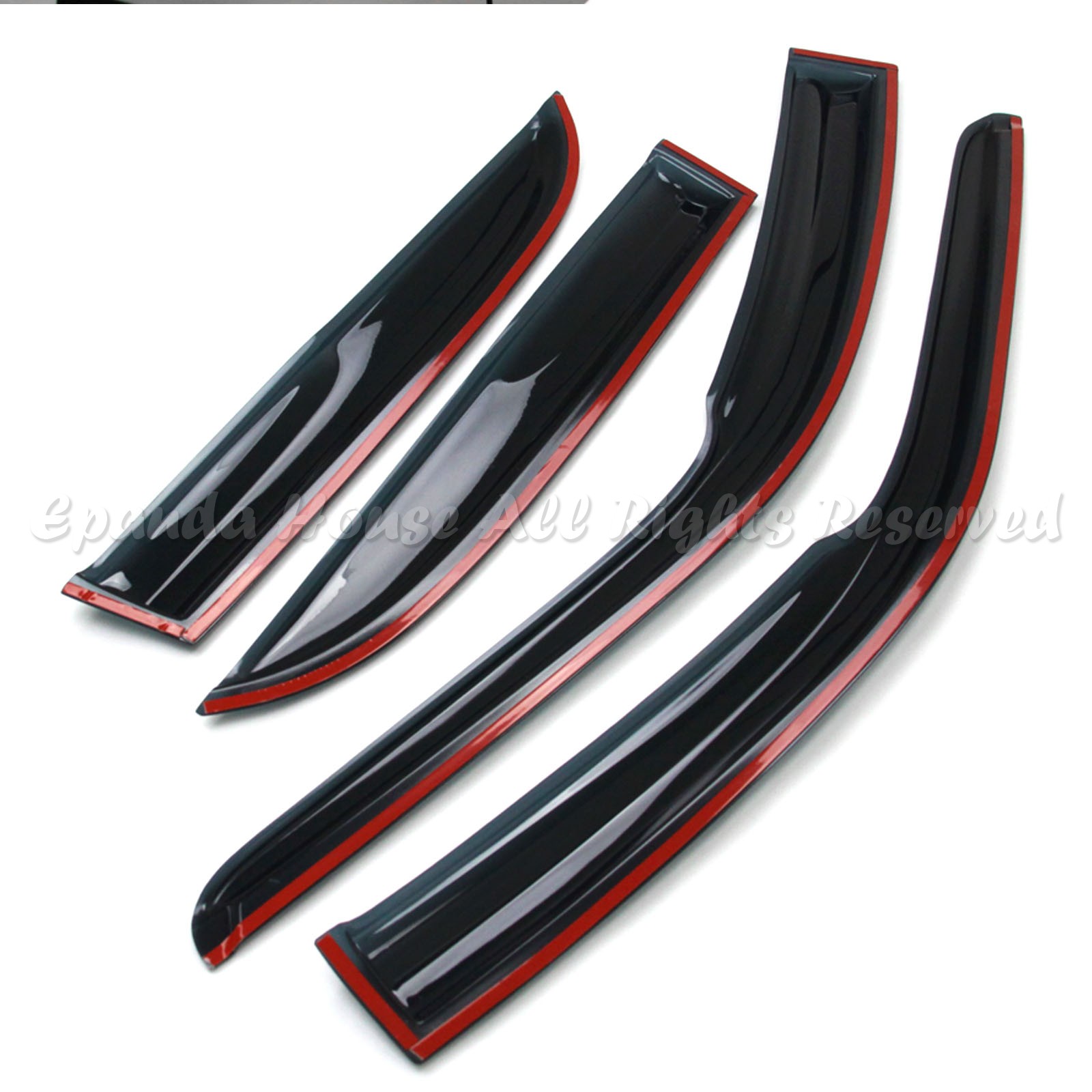 FOR 9903 LEXUS IS200/300 USA WINDOW WIND DEFLECTOR RAIN GUARD DARK