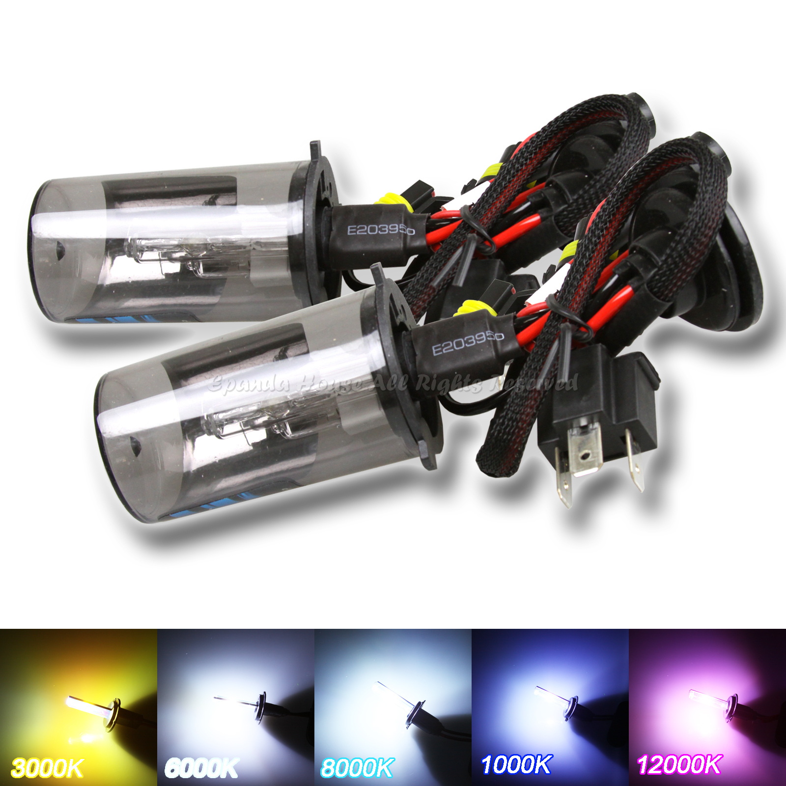 2 x NEW H4 HB2 9003 HID AC CONVERSION REPLACEMENT BULBS UPGRADE VARIOUS