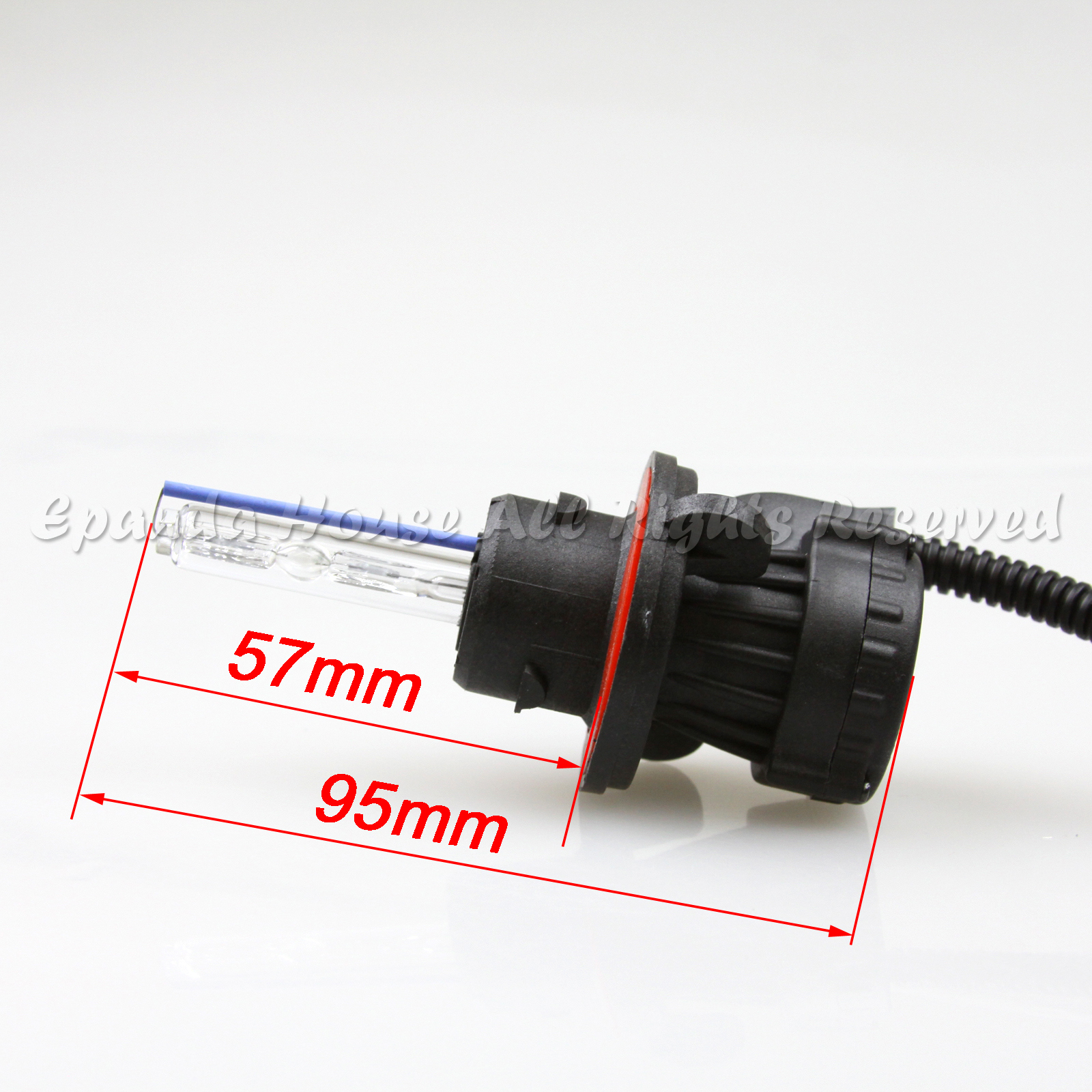 2 X H13 BIXENON AC HID CONVERSION BULBS REPLACEMENT FOR HEADLIGHT FIVE